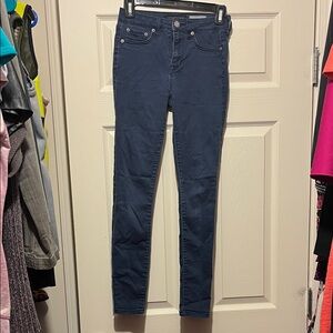 Aeropostale High Waisted Jeggings Navy - Size 0